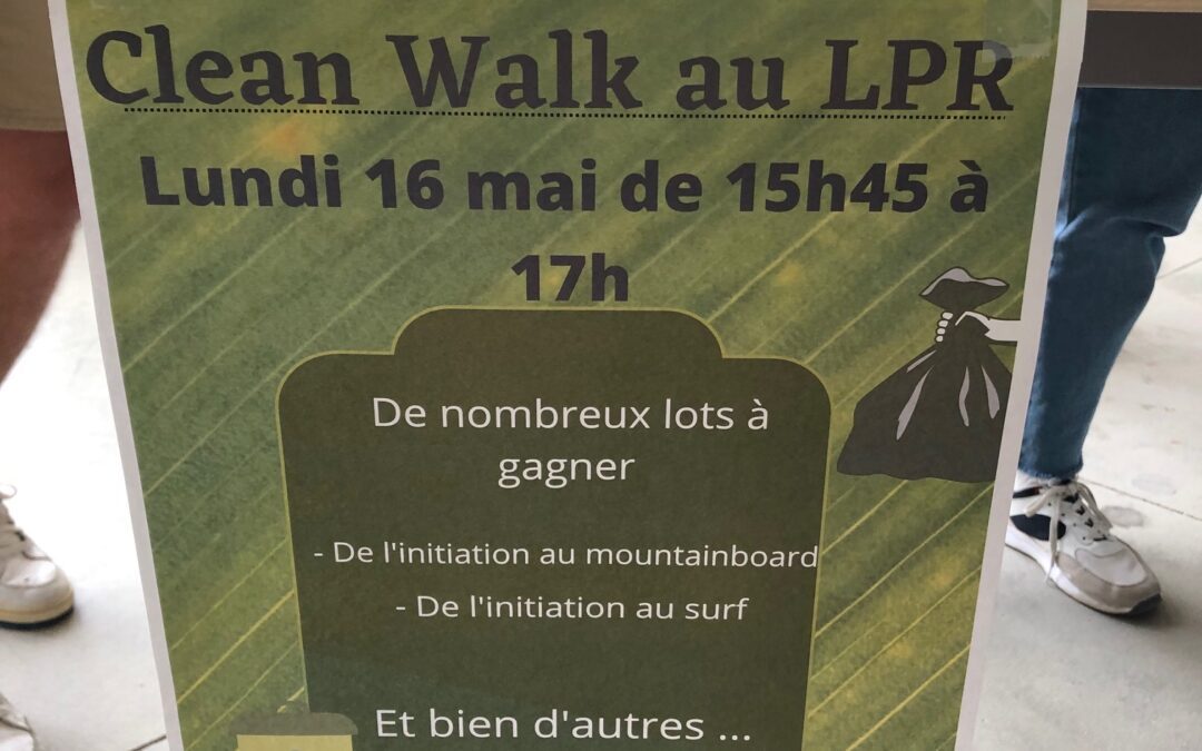 Clean Walk* : lundi 16 mai