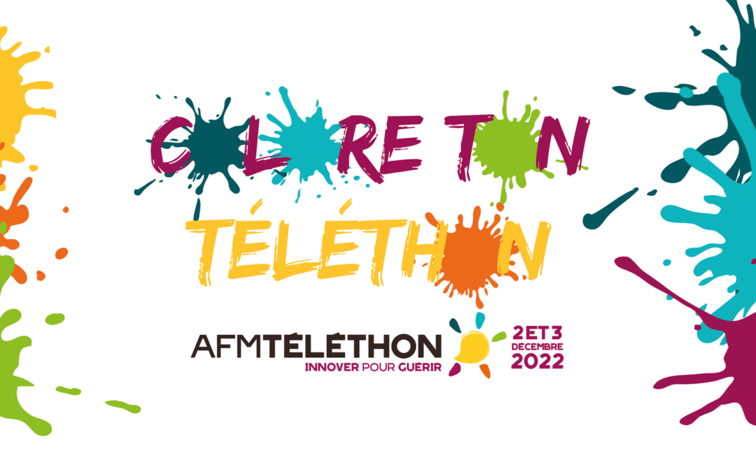 Téléthon 2022 : Colore ton Téléthon ! (2-3 décembre 2022)