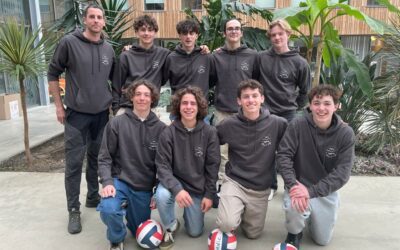 Les garçons du LPR terminent 16ème au championnat de France UNSS de volley-ball